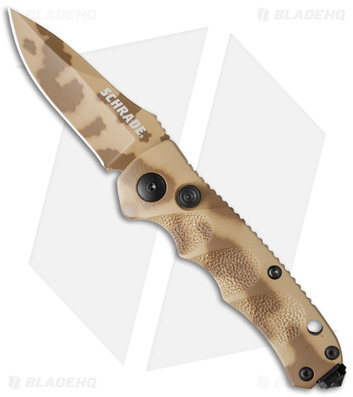 Schrade Mini Extreme Survival Automatic (2.5" Desert Camo) SC60MD