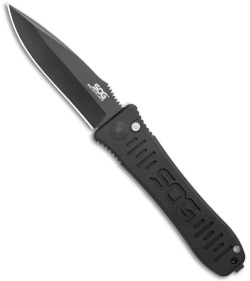 SOG Spec Elite I Automatic Knife (3.5" Black) SE-52