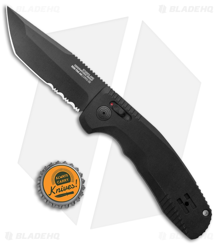 SOG Knives SOG-TAC AU Auto Knife Tanto Serr - Blade HQ