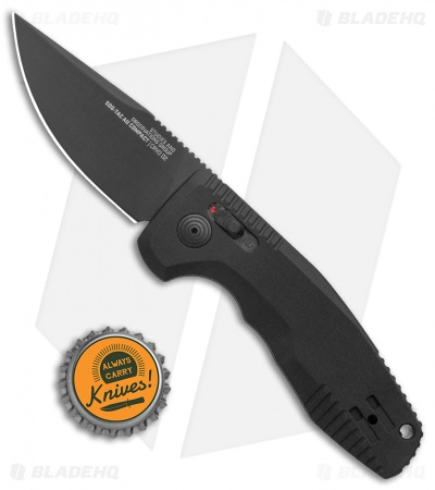 SOG Knives SOG-TAC AU Compact Automatic Knife Black (3" Black)