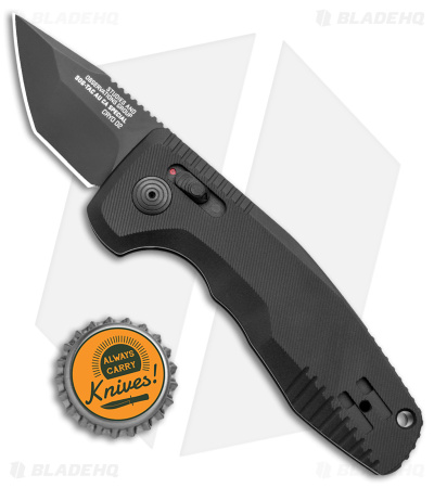 SOG Knives SOG-TAC AU Compact Auto Knife CA Special Tanto Black (2" Black)