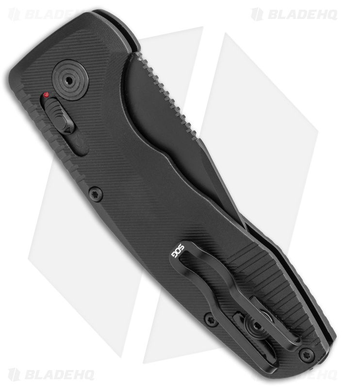 SOG Knives SOG-TAC AU Compact Auto Knife CA Special Tanto Black (2" Black)