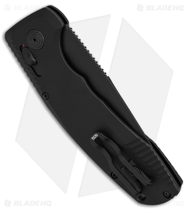 SOG Knives SOG-TAC AU | Auto Knife | Black Serr | Blade HQ