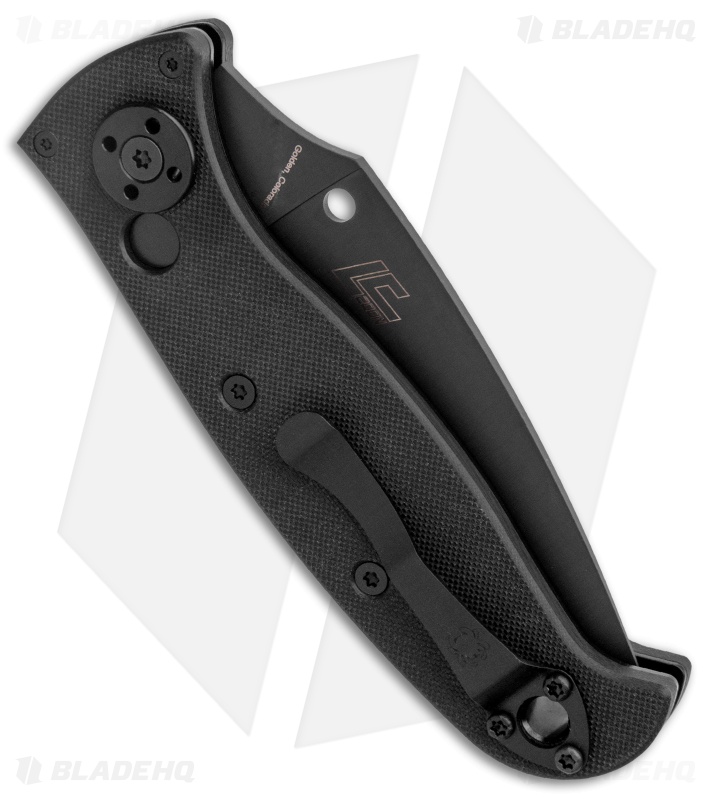Spyderco Autonomy 2 Automatic Black G-10 (3.5" Black Full Serr LC200N)*DISC*