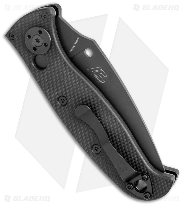 Spyderco Autonomy 2 Auto Knife Black G-10 (3.5" Black LC200N) C165GPBBK2 *DISC*