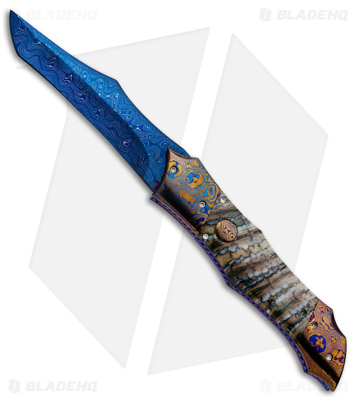 bluing a Damascus blade r/metalworking