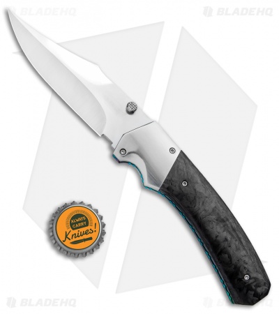 Rainy & Cory Vallotton  Freedom Fighter D/A Automatic Knife Carbon Fiber #10