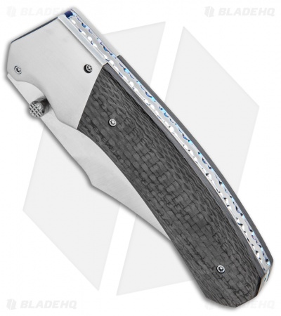 Rainy & Cory Vallotton Freedom Fighter D/A Automatic Knife Carbon Fiber #6