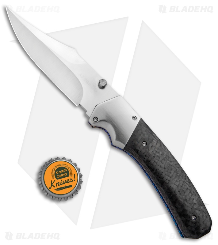 Rainy & Cory Vallotton Freedom Fighter D/A Automatic Knife Carbon Fiber #7
