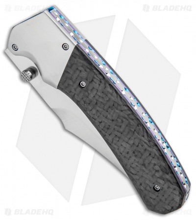 Rainy & Cory Vallotton Freedom Fighter D/A Automatic Knife Carbon Fiber #7