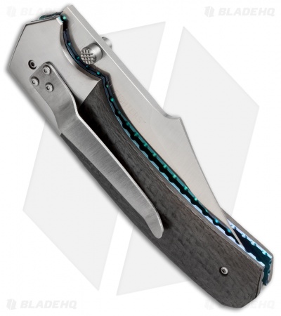 Rainy & Cory Vallotton Freedom Fighter D/A Automatic Knife Green (4" Satin)