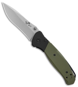 Bear OPS Bear Swipe IV  Spring Assisted Knife OD Green G-10 (3.25" Bead Blast) 