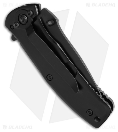 Skallywag Tactical Mini Jack Spring Assisted Knife Black Steel (2.6" Black)