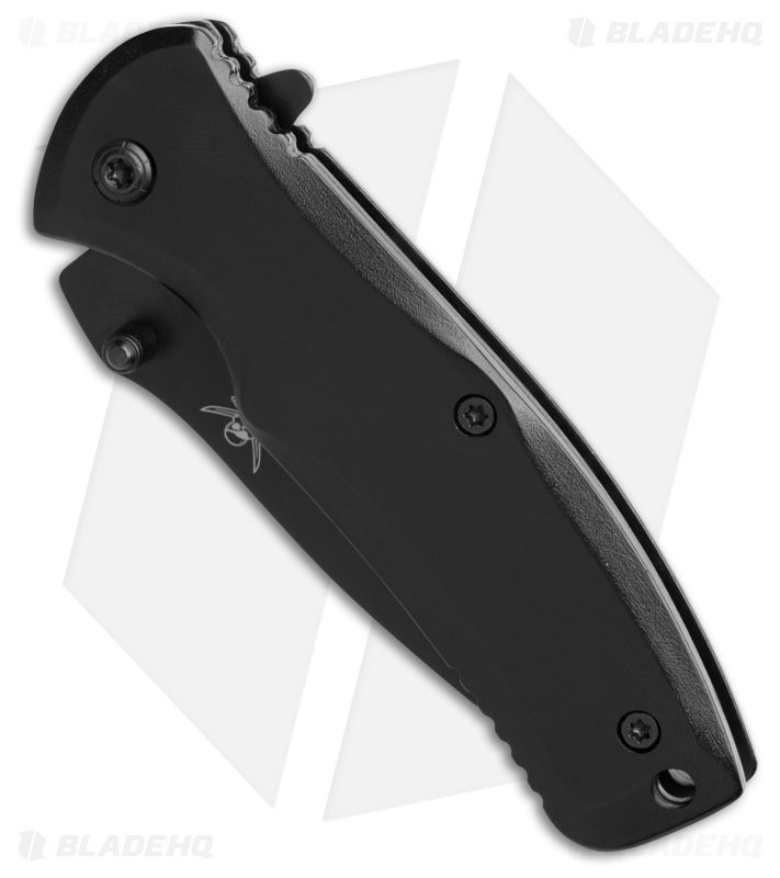 Skallywag Tactical Mini Jack Spring Assisted Knife Black Steel (2.6" Black)