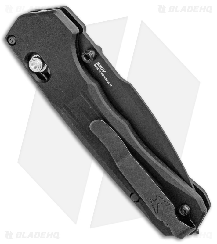 Benchmade 427SBK Mini Vallation AXIS-Assist Knife Black (3.2" Black Serr)