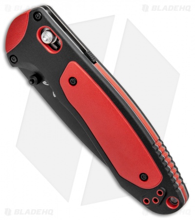 Benchmade 591BK Boost AXIS-Assist Knife Black/Red (3.43" Black)
