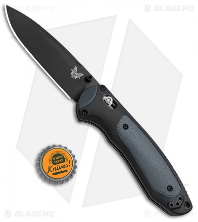 Benchmade 590BK Boost AXIS-Assist Knife Black/Gray (3.7" Black)