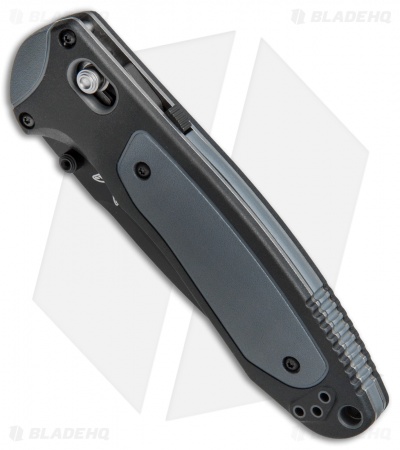 Benchmade 590SBK Boost AXIS-Assist Knife Black/Gray (3.7" Black Serr)