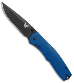 Benchmade Torrent Nitrous Spring Assisted Knife Blue (3.6" Black) 890-1701