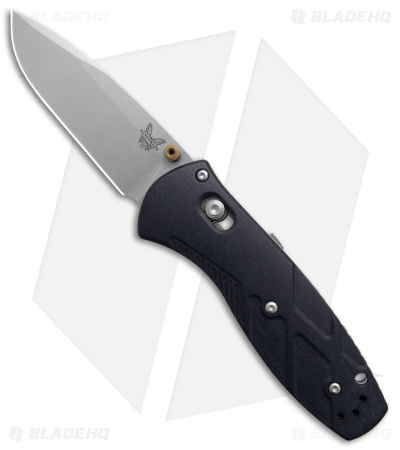 Benchmade Mini Barrage AXIS-Assist Blue (Satin) - Blade HQ