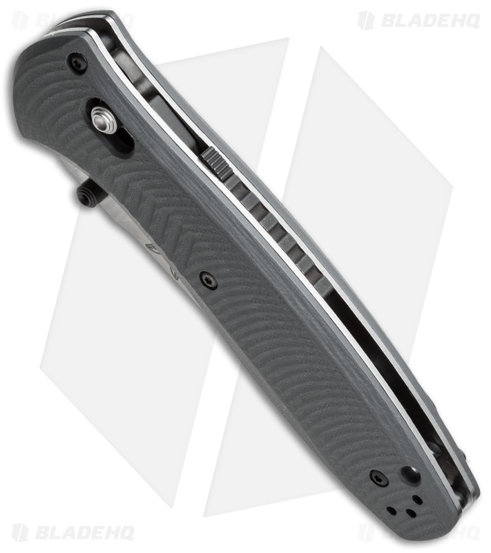 Benchmade Barrage AXIS-Assist Knife Gray G-10 (3.6" Satin) 580-2