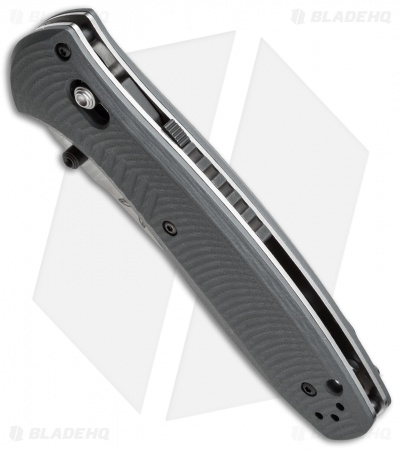 Benchmade Barrage AXIS-Assist Knife Gray G-10 (3.6" Satin) 580-2