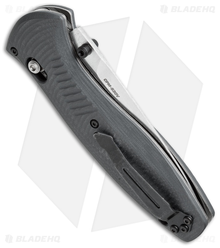 Benchmade Barrage AXIS-Assist Knife Gray G-10 (3.6" Satin) 580-2