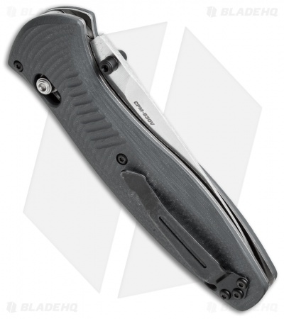 Benchmade Barrage AXIS-Assist Knife Gray G-10 (3.6" Satin) 580-2