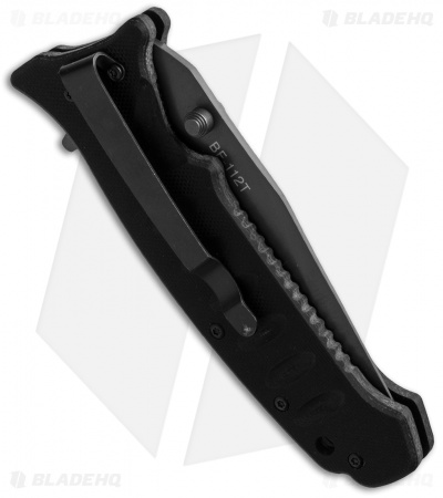BlackFox Tactical 112T Clip Point Spring Assisted Knife (3.75" Gray)