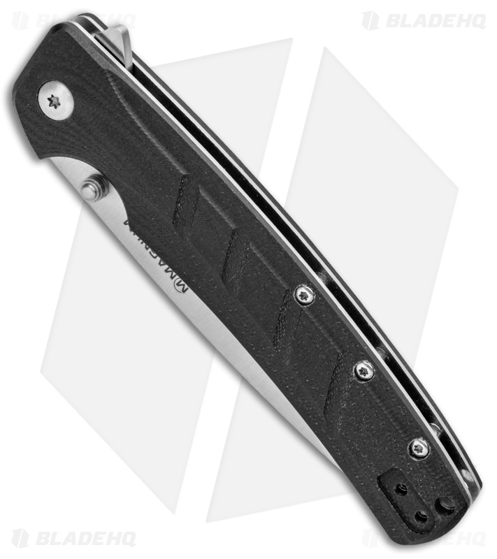 Boker Magnum Gatto NERO Liner Lock Knife Black G-10 (3.75" Satin) 01MB724