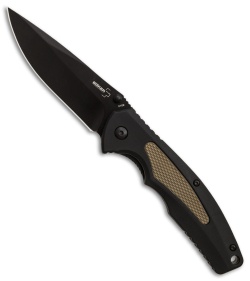 Boker Plus Gemini NGA Spring Assisted Knife Black/Coyote (3.5" Black) 01BO502