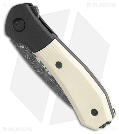 Buck 590 Paradigm Limited Edition Spring Assisted Knife Ivory G-10 (3" Damascus)