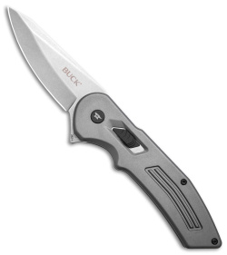 Buck Hexam Spring Assisted Knife Gray Al (3.3&quot; SW) 0262GYS | 151642