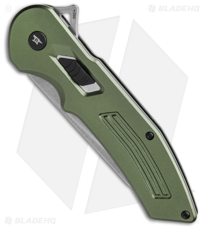 Buck Hexam Spring Assisted Knife Green Aluminum (3.3" SW) 0262ODS