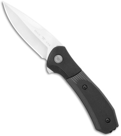 Buck Paradigm Spring Assisted Knife Black G-10 (3" Satin)