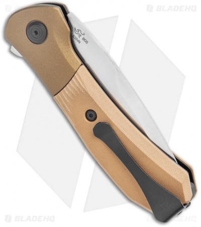 Buck Paradigm Spring Assisted Knife Brown G-10 (3" Satin)