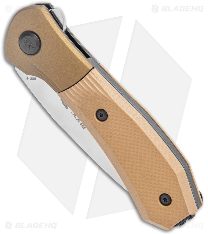 Buck Paradigm Spring Assisted Knife Brown G-10 (3" Satin)