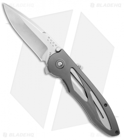 Buck Knives Tempest Liner Lock Knife Dark Gray (3.12" Satin)