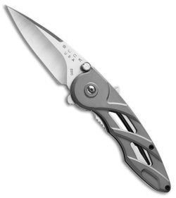 Buck Rush Knife Assisted Opening Gray (2.5" Satin) 0290GYS1