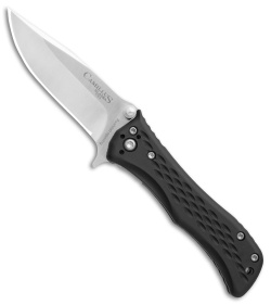 Camillus Blaze Spring Assisted Knife Black Zytel (2.5" Satin) 670