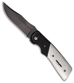 Camillus Cuda Bolt Spring Assisted Knife Gray (3.625" Black) CM19080