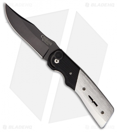 Camillus Cuda Bolt Spring Assisted Knife Gray (3.625" Black) CM19080