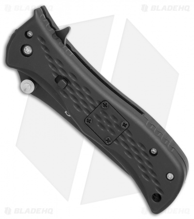 Camillus Fire Blade Tanto Spring Assisted Knife Black Zytel (2.8" Black) 716