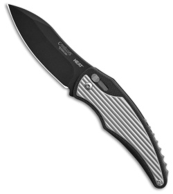 Camillus HEAT Spring Assisted Knife Black GFN (3.5" Black) CM19167