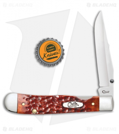 Case Kickstart TrapperLock Assisted Knife Chestnut Bone (6154AC CV)