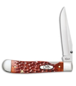 Case Kickstart TrapperLock Assisted Knife Chestnut Bone (6154AC CV)