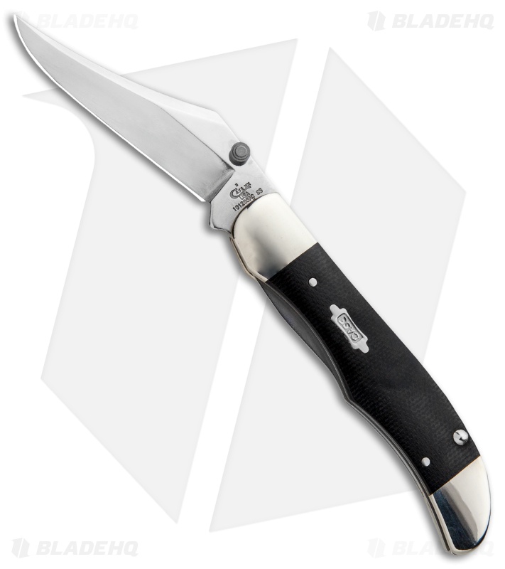 Case Kickstart Mid-Folding Hunter Assisted Knife Black Canvas (101265AC SS)