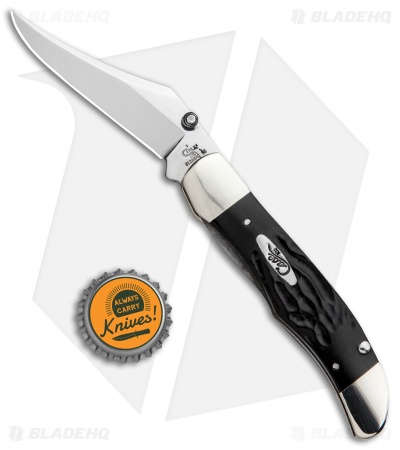 Case Kickstart Mid-Folding Hunter Assisted Knife Rough Black (61265AC SS)