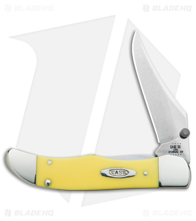 Case Kickstart Mid-Folding Hunter | Yellow Assisted | Blade HQ