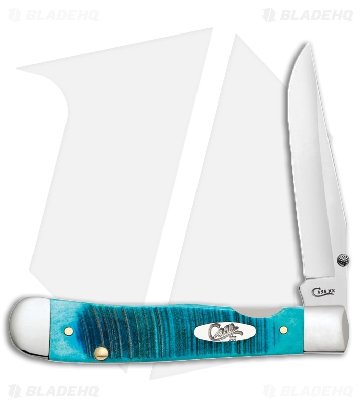 Case Kickstart TrapperLock - Assisted Knife | Caribbean Blue